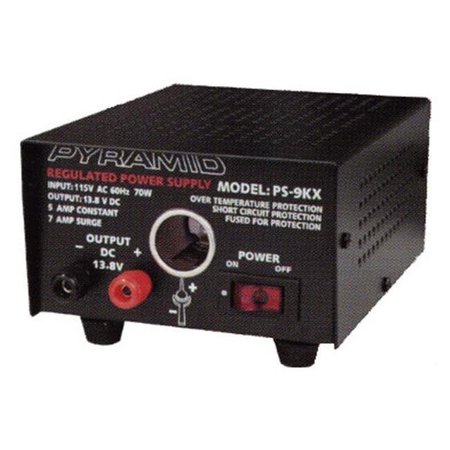 ENERWORKS INC. AC to DC Converter, 115V AC to 13.8V DC, 60 Hz PS9KX